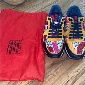 Carolina Herrera Canvas Runners in multicolour